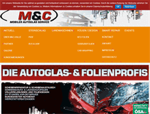 Tablet Screenshot of mc-halle.com